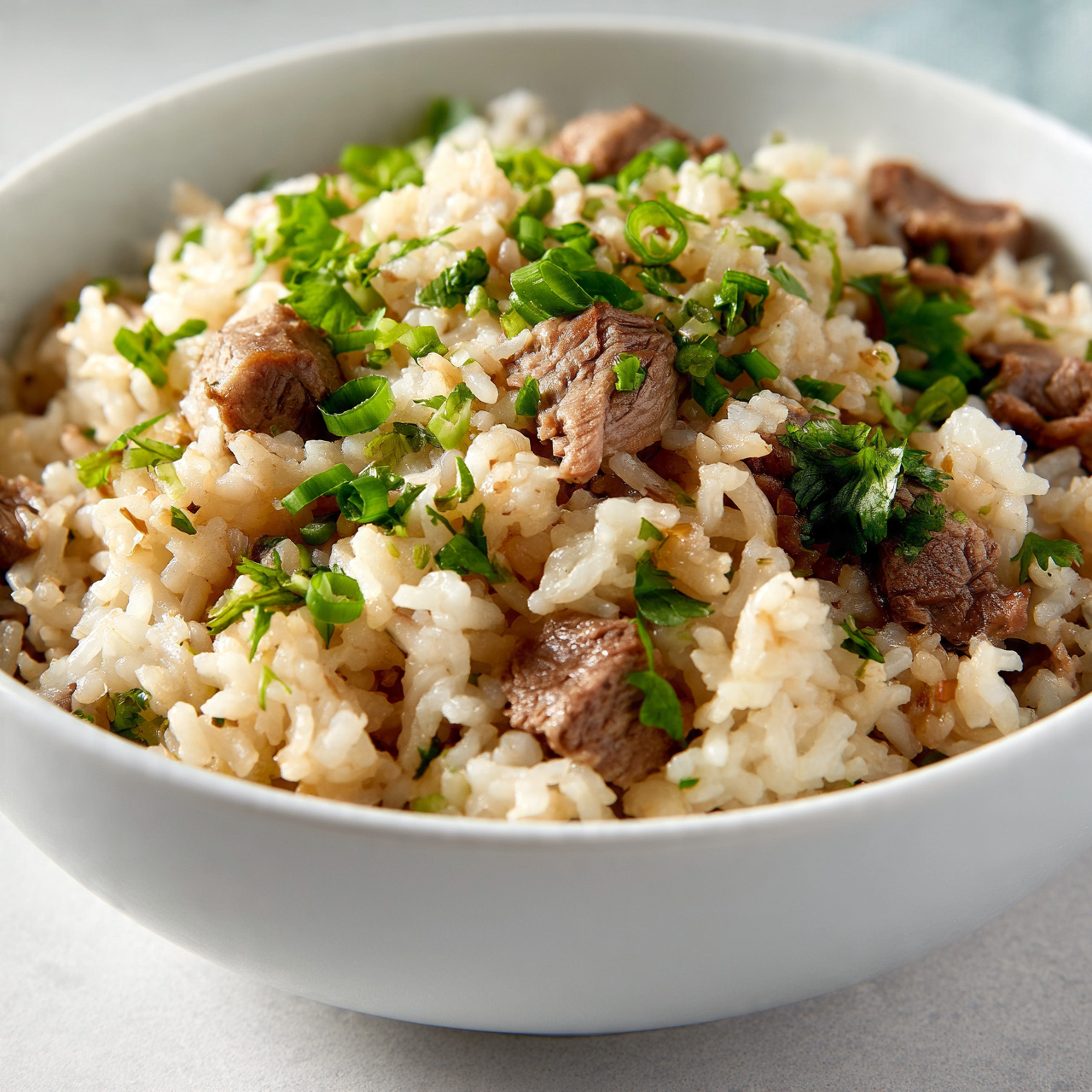 Easy Chinese Beef and Rice Bowl