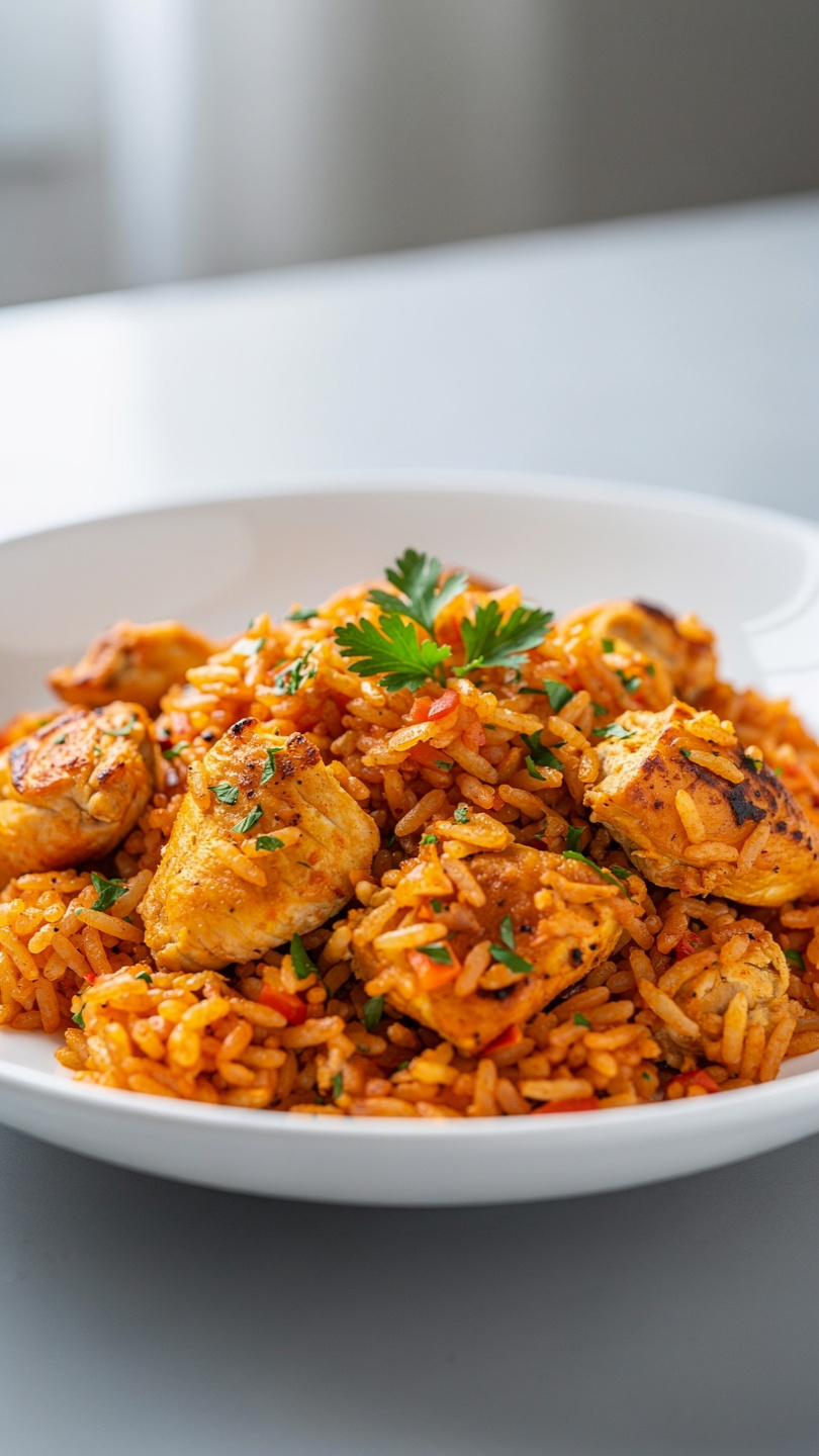Healthy Mexican Chicken and Rice Bowls