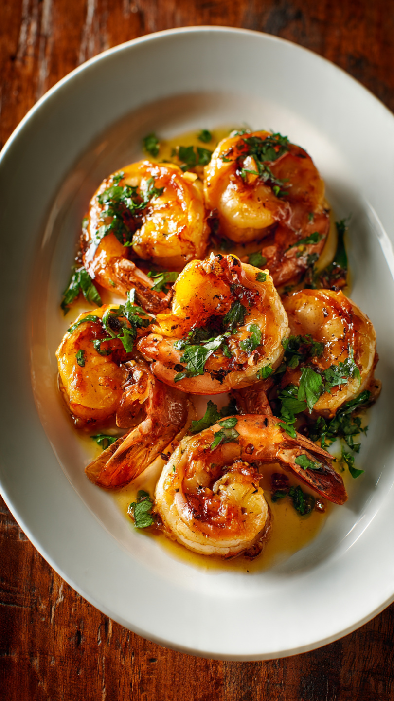 High-Protein Honey Garlic Shrimp